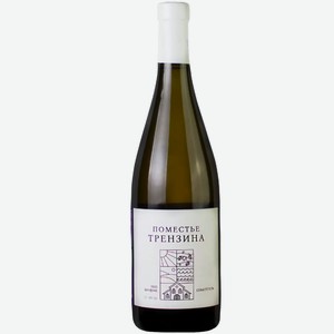 Вино тихое белое сухое Domaine Lipko ПОМЕСТЬЕ ТРЕНЗИНА «Шардоне» 2020 0.75 л