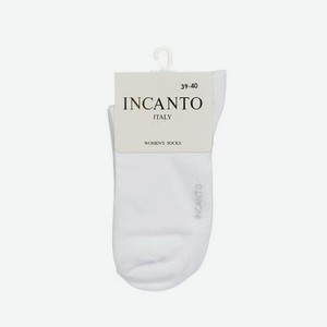 Женские однотонные носки INCANTO IBD733003 Bianco р.39-40
