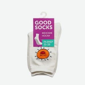 Женские носки Good Socks Солнце Белый р.35-39