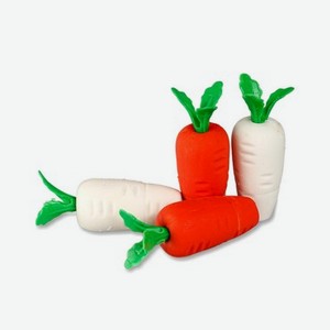 Набор ластиков   Морковки   4шт
