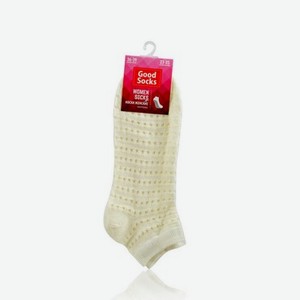 Женские укороченные носки Good Socks , Светло-жёлтый р.36-39