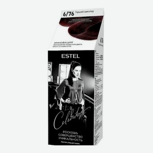 Краска-уход для волос ESTEL CELEBRITY тон горький шоколад 6/76