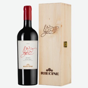 Вино La Gioia в подарочной упаковке 0.75 л.