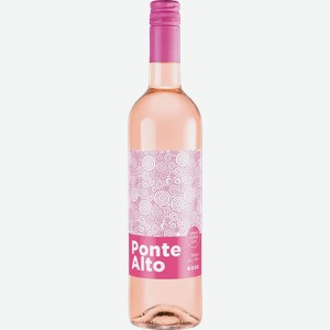 Вино Понте Альто 8,5-15% Роз. П/сух. 0,75л, 0,75