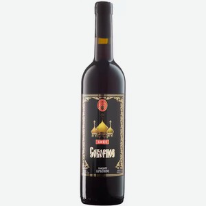 Вино Соборное 11% Кр. Сл. 0,7л, 0,7