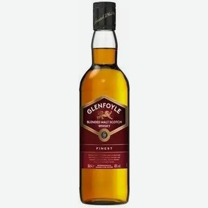 Виски шотландский ГЛЕНФОЙЛ 40% 0,5Л, 0,5