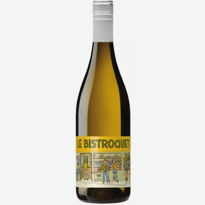 Вино Ле Бистрокет 8,5-15% Бел. Сух. 0,75л, 0,75