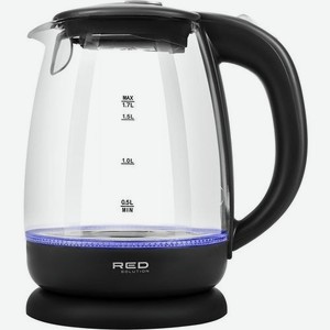 Чайник электрический RED solution RK-G178, 2200Вт, черный