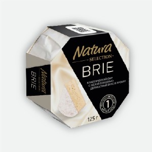 Сыр  Бри , натура, 60%, 125 г