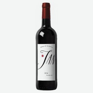 Вино Jan красное сухое 0.75 л