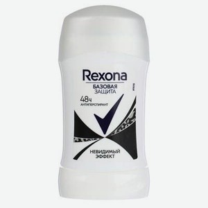 Дезодорант Rexona Базовая защита невидимый эффект твердый женский, 30 мл