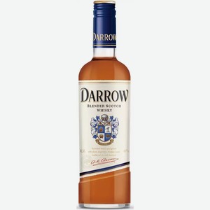 Виски шотландский купажированный ДЭРРОУ 40% 0,5Л, 0,5