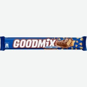 Батончик GoodMix шоколадный со вкусом печенья с хрустящей вафлей, 47 г