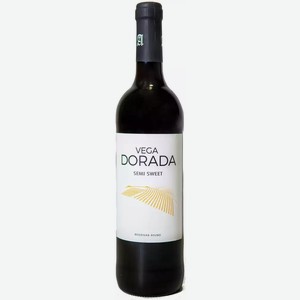 Вино Вега Дорада 8,5-15% Кр. П/сл. 0,75л, 0,75