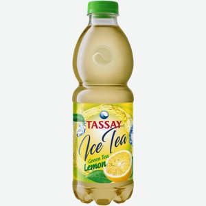 Зеленый чай со вкусом лимона п/бут 1000 (1шт  TASSAY 
