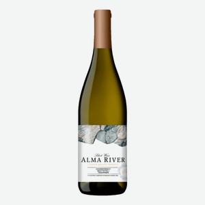 Вино Alma River Chardonnay-Rkatsiteli-Traminer белое полусладкое, 0.75л