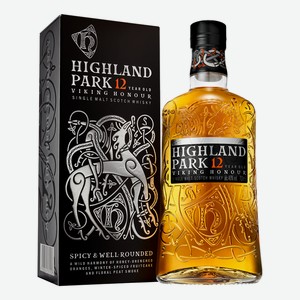 Виски Highland Park 12 лет в подарочной упаковке, 0.7л