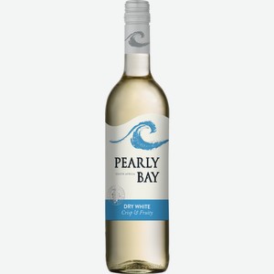 Вино Pearly Bay белое сухое, 0.75л