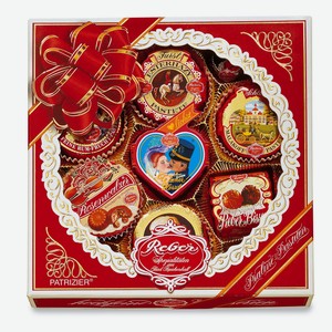 Набор шоколадных конфет Reber Mozart Patrizier в подарочной упаковке, 340г