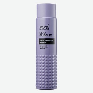 MONE PROFESSIONAL Шампунь для нежного и глубокого очищения осветленных волос Lilu Bubbles