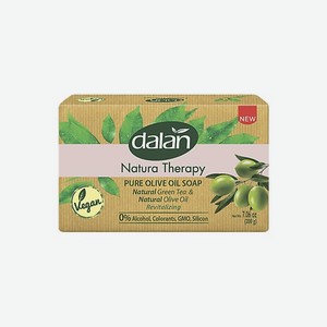 DALAN Мыло кусковое Natura Therapy  Зелёный Чай и Оливковое Масло  200