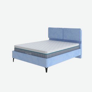Кровать Орматек Megapolis (Ткань: Велюр Teddy Небесно-голубой) 160x190