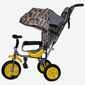 Велосипед детский трехколесный Galaxy «Малют 1. Скорость», оранжевый
