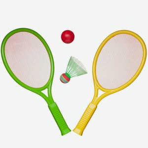 Спортивная игра ABtoys «Бадминтон и теннис» 2в1