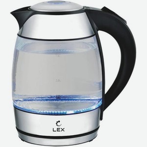 Чайник электрический LEX LX 3006-1, 2200Вт, черный