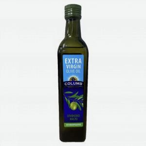 Масло оливковое Экстра Вирджин КОЛУМБ нерафинированное, 0.5л