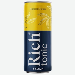 Напиток газированный Rich Индиан Тоник 0.33л, Россия