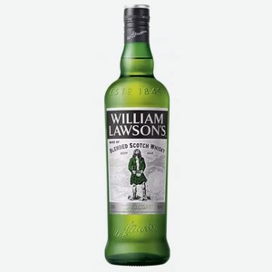 Виски шотландский ВИЛЬЯМ ЛОУСОНС 40% 0,5Л, 0,5