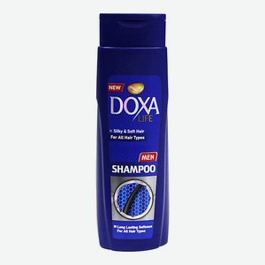 DOXA Шампунь LIFE FOR MEN синий, мужской, шелковистые мягкие волосы 600