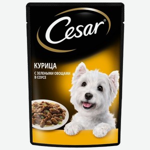 Корм для собак Cesar Курица для мелких пород, 85 г