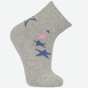 Носки для девочки Акос «Звезды», светло-серый мела (16)