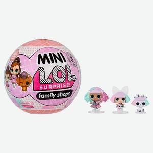 Игрушка LOL Surprise Mini Family Шар в непрозрачной упаковке (Сюрприз) 588467EUC