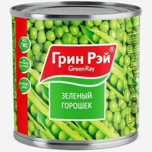 Горошек зеленый GREEN RAY Ж/Б. 400Г