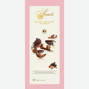 Шоколадные конфеты AMERI С НАЧИНКОЙ ПРАЛИНЕ 125Г