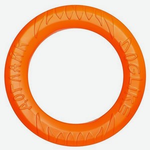 Игрушка для собак Doglike Tug and Twist Кольцо восьмигранное крохотное 12см Оранжевый