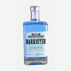 Джин Barrister Blue 40% 0.7 л