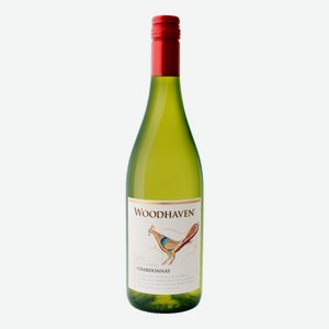 Вино Woodhaven Chardonnay белое полусухое, 0.75л