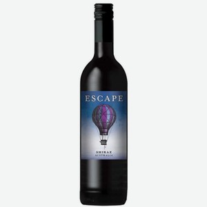 Вино Escape Shiraz красное полусухое, 0.75л