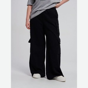 Широкие брюки карго Plus Size с боковыми карманами