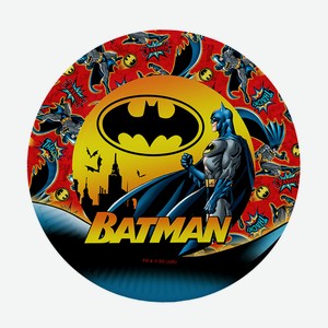 Набор бумажных тарелок ND Play «Batman» 180 мм, 6 шт.