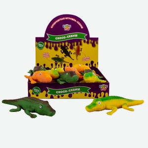 Игрушка-сквиш для детей, изображающая животных  Крокодил , арт. 32638