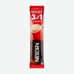 Кофе Nescafe 3в1 Классический растворимый, 1 15 г