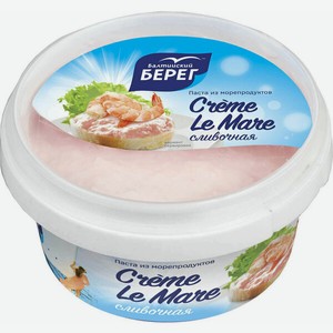 Паста Балтийский Берег Creme le Mare из морепродуктов сливочная 150 г
