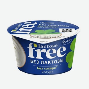 Йогурт безлактозный Free Натуральный, 3,4% 180 г