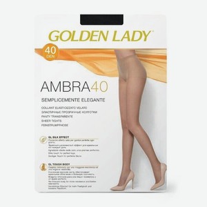 Колготки женские Golden Lady Ambra, 40 ден, размер 4, цвет черный