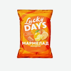 Мармелад Lucky Days Лимон и апельсин
